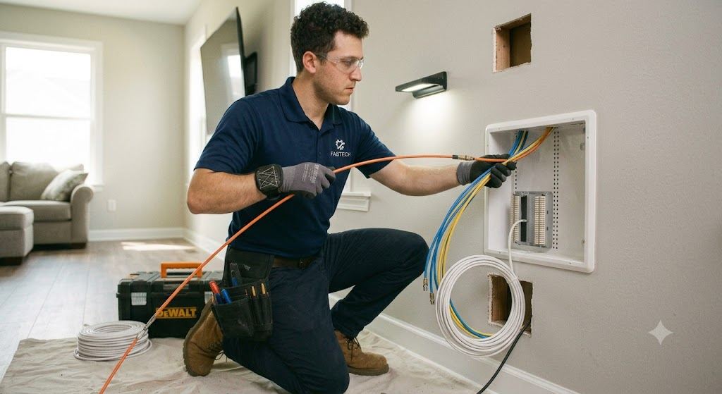 In-Wall Wiring & Cable Concealment Atlanta