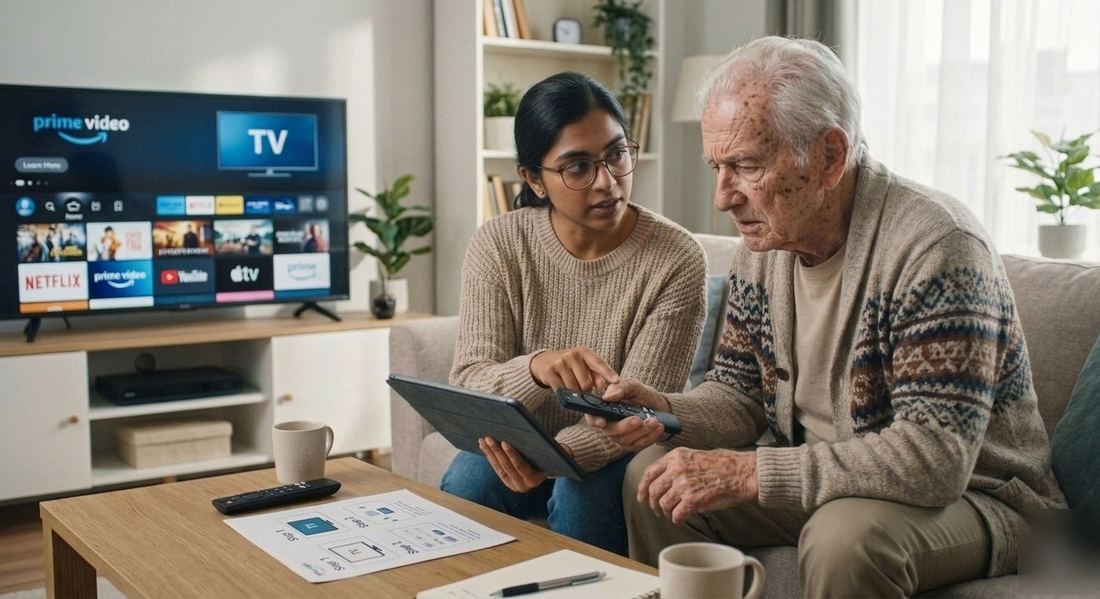 TechCare membership visits for seniors
